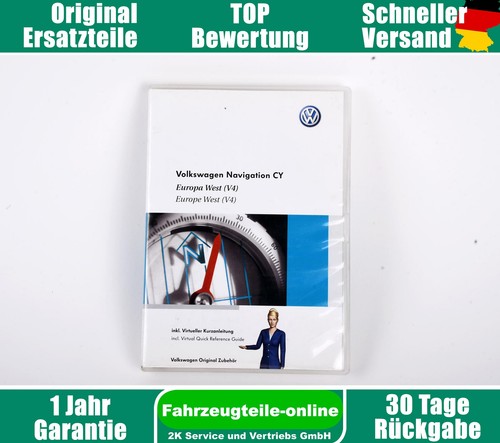 Navigation map dvd - vw, tiguan